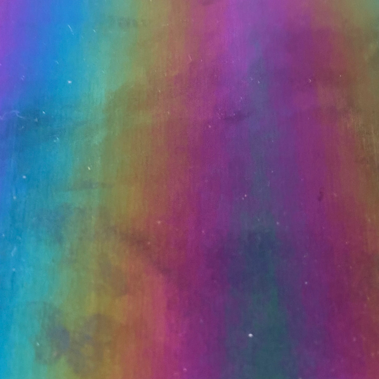 Polyester Rainbow Vinyl Bodre Fabric 60" Multi Color