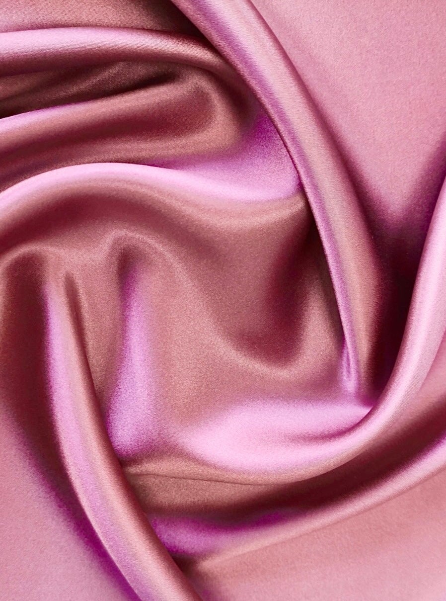 Stretch Duchesse Satin Dusty Rose