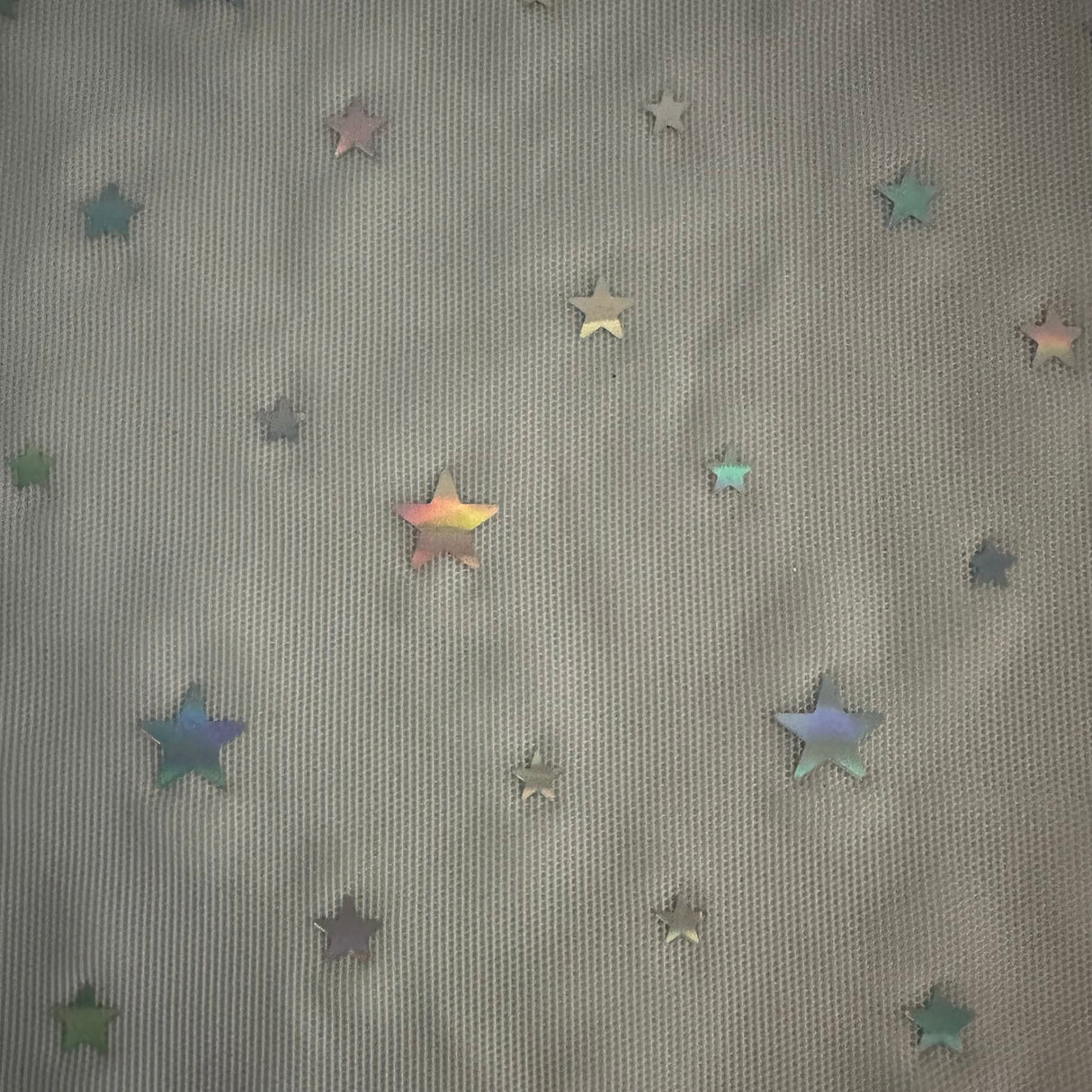 Mesh Fabric 4-Way Stretch Egyptian Stars