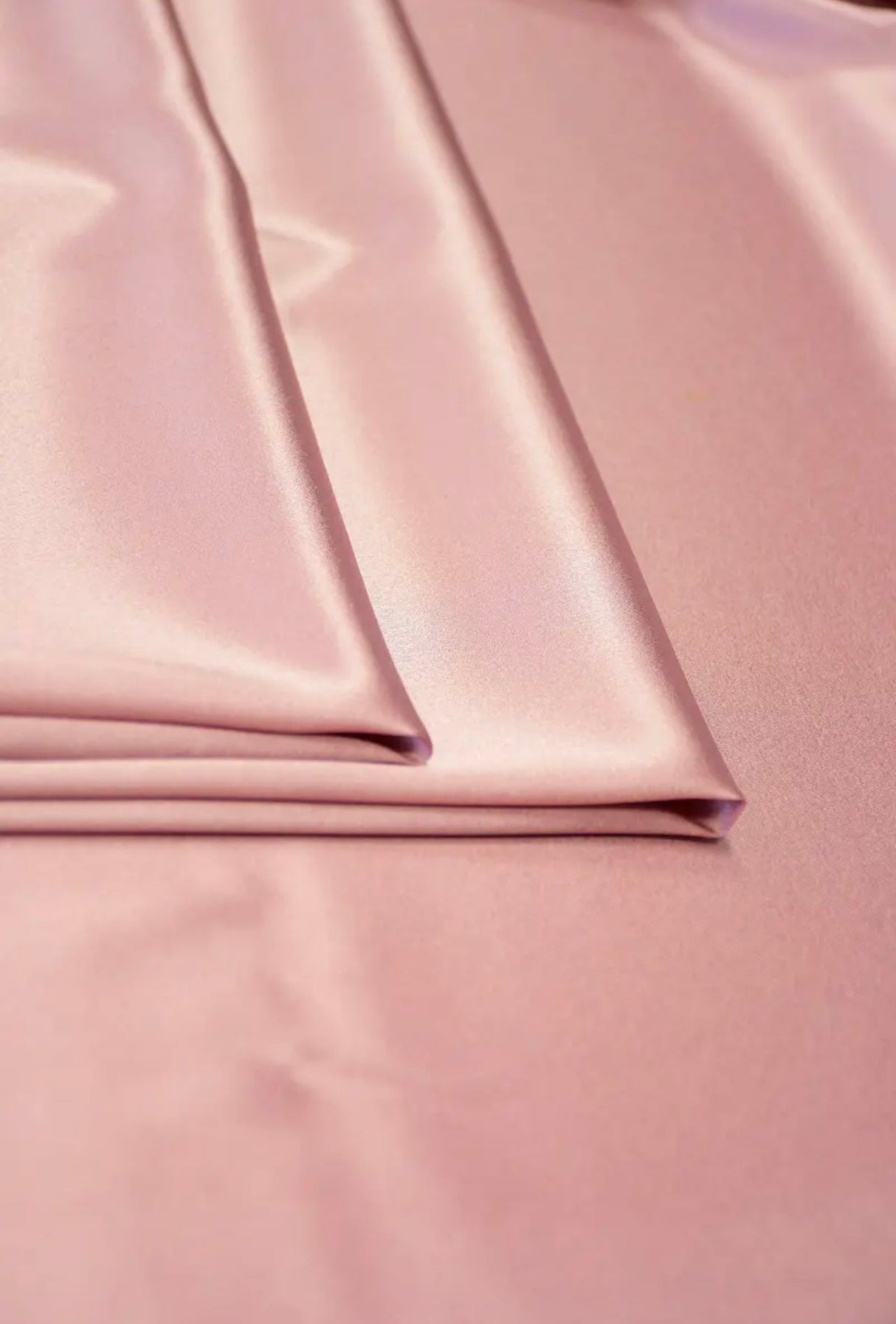 Peach Duchesse Satin