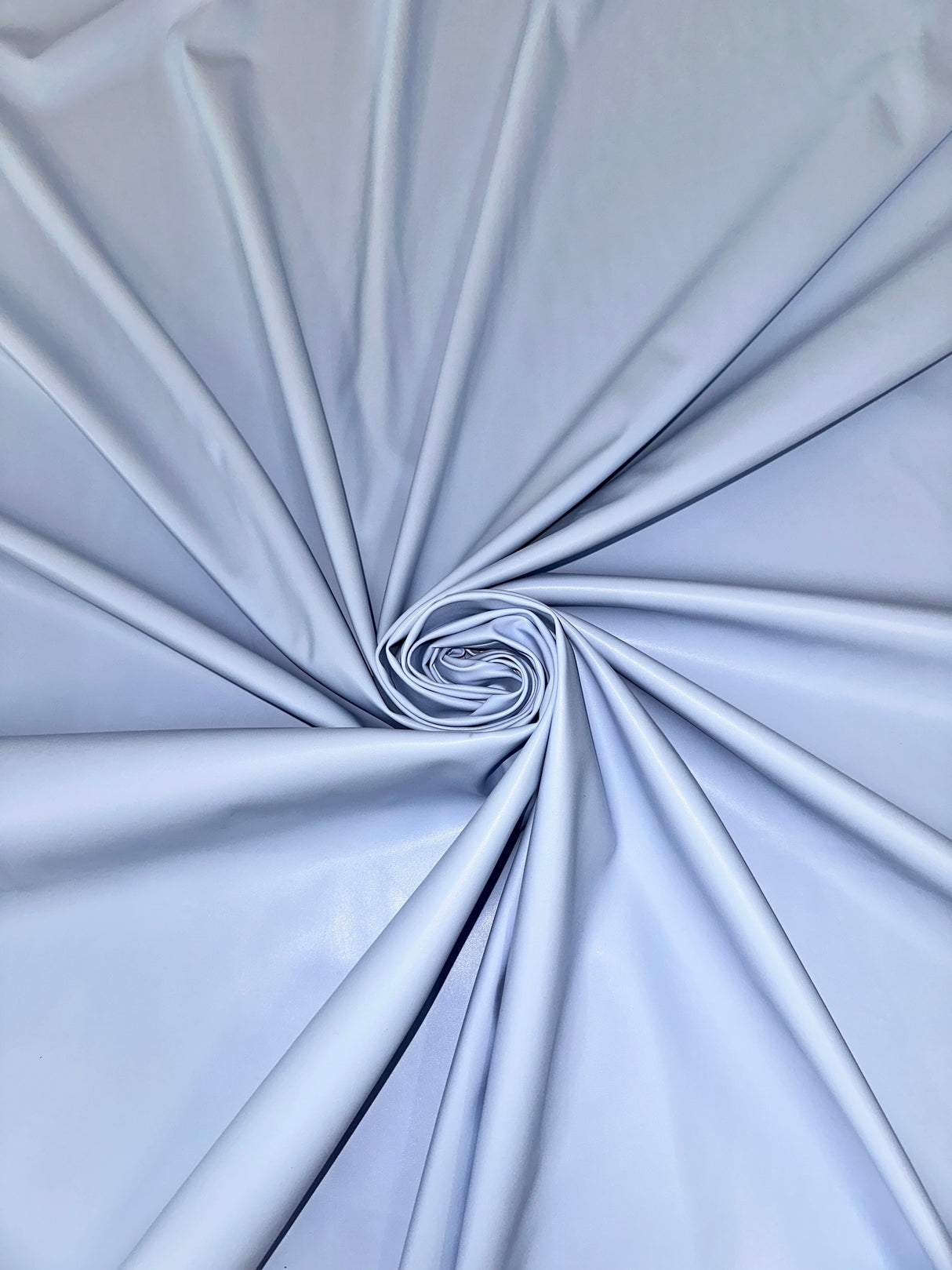 Sky Blue Stretch Faux Leather