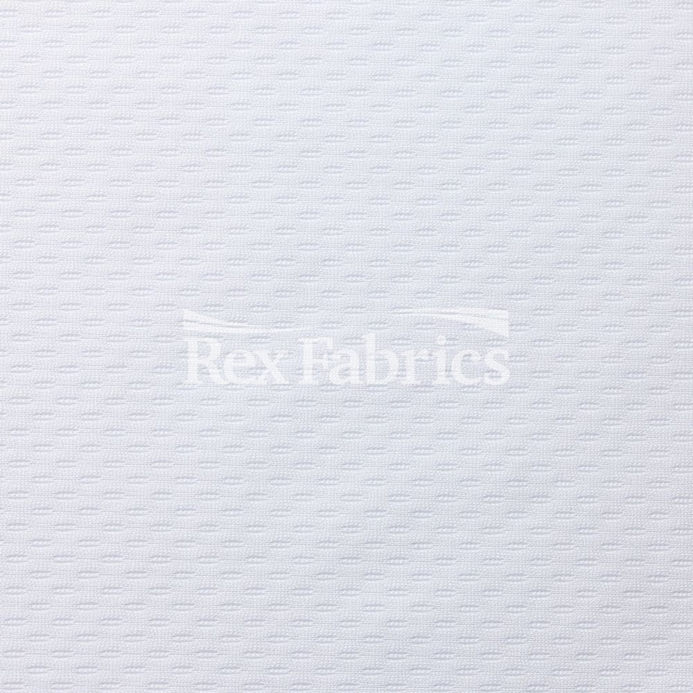 PFP Basics Polyester Fabric - White, 58/60" Width, 140-300 GSM (1 Yard)