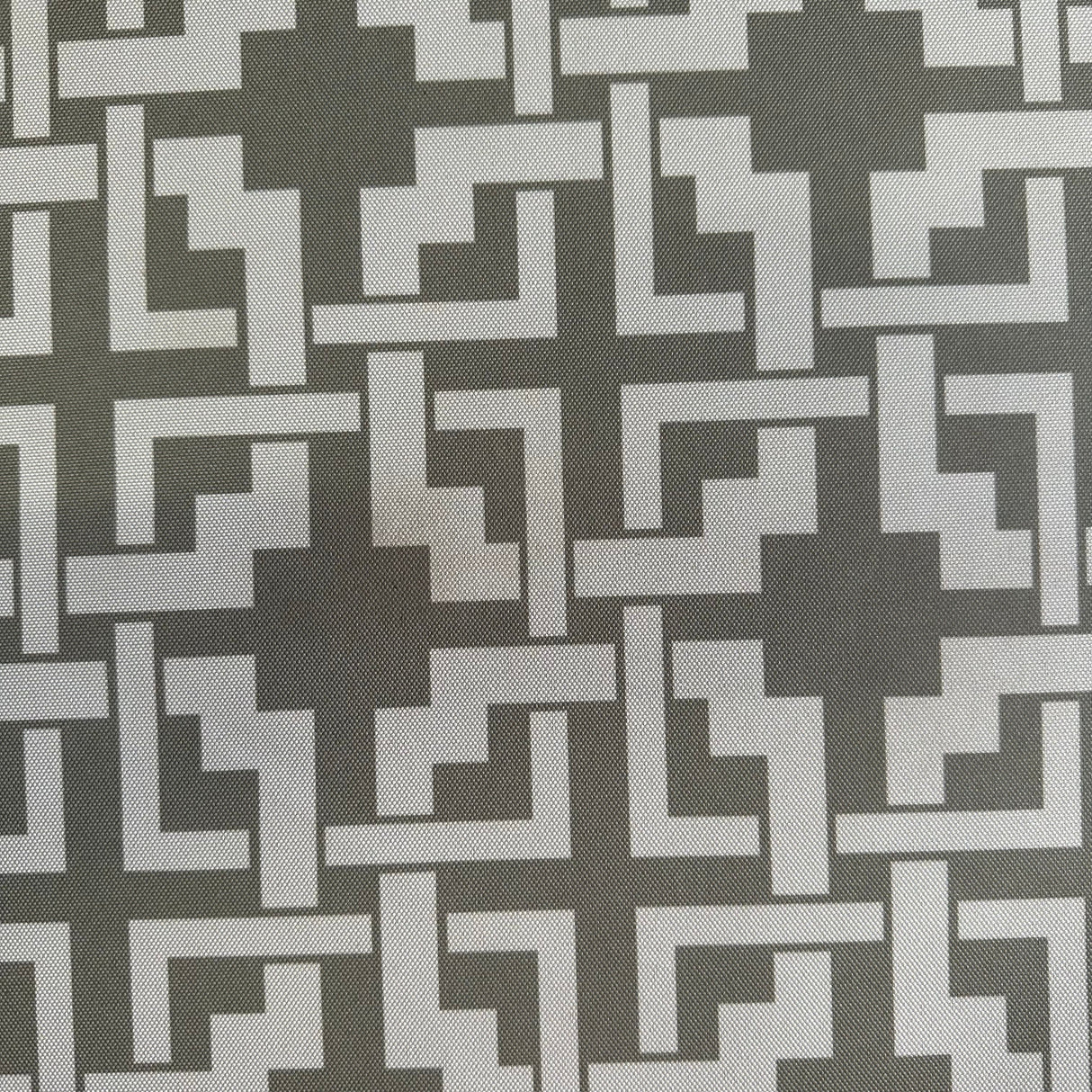 Acrylic Outdoor Fabric Geometric Sage 54"