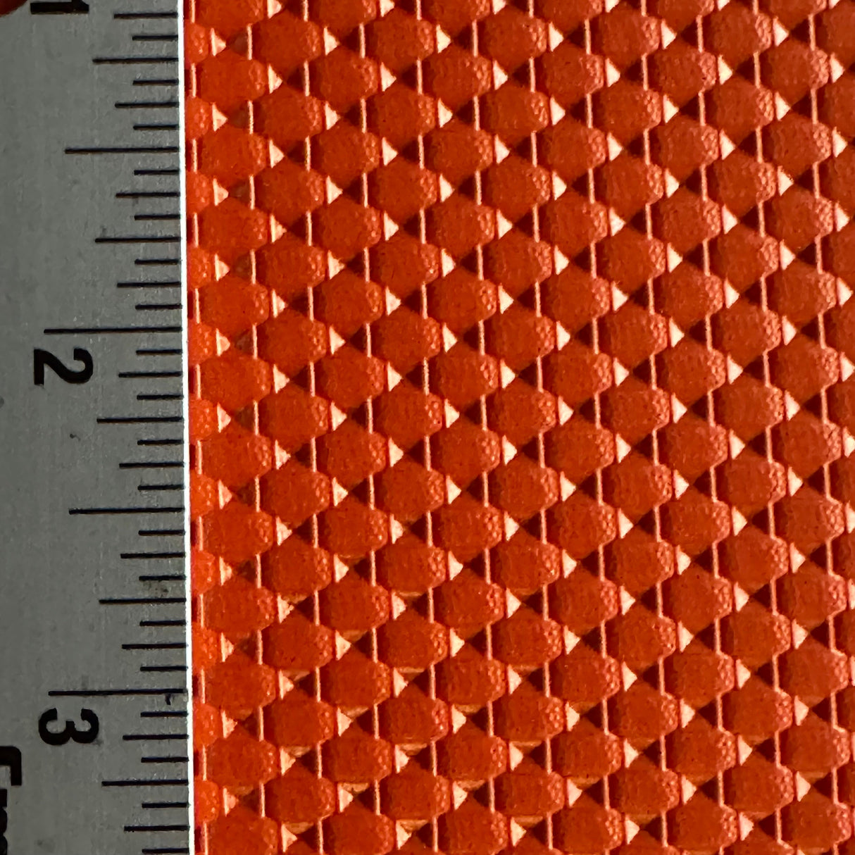 Vinyl Upholstery Fabric Basket Weave Orange 54"