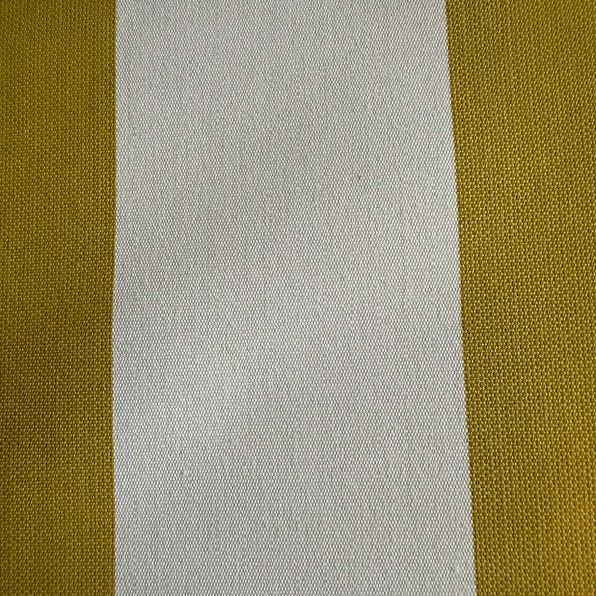 Outdoor Acrylic Fabric Gold Stripe 60"