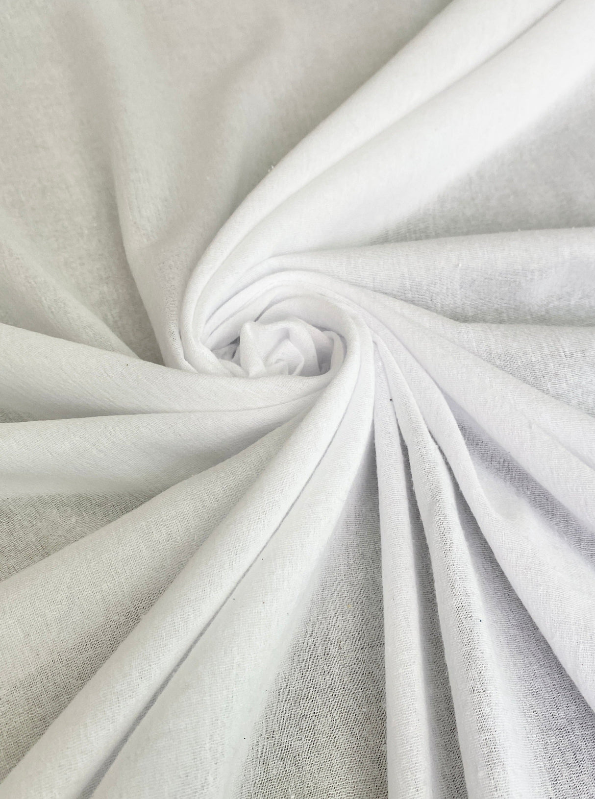 White Crinkle Cotton Gauze