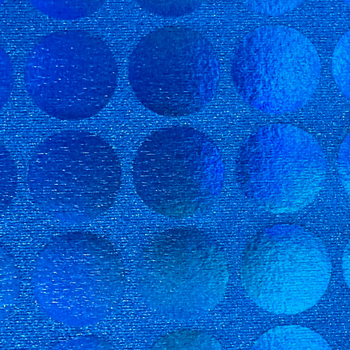 Nylon Spandex Reflection Circle Foil Fabric 60"