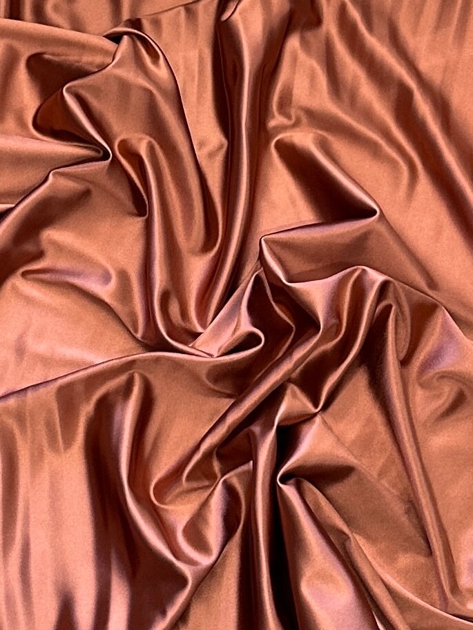 Shiny Nylon Spandex Copper