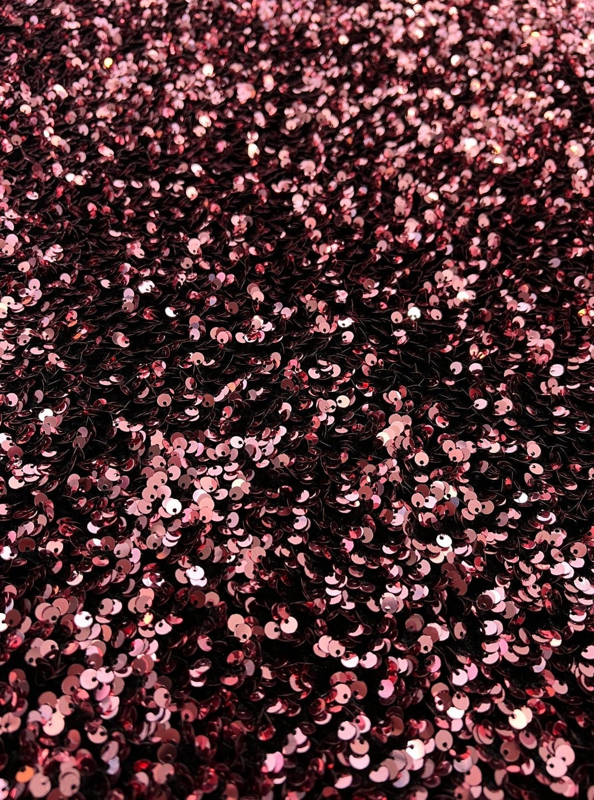 Stretch Sequin Velvet Burgundy