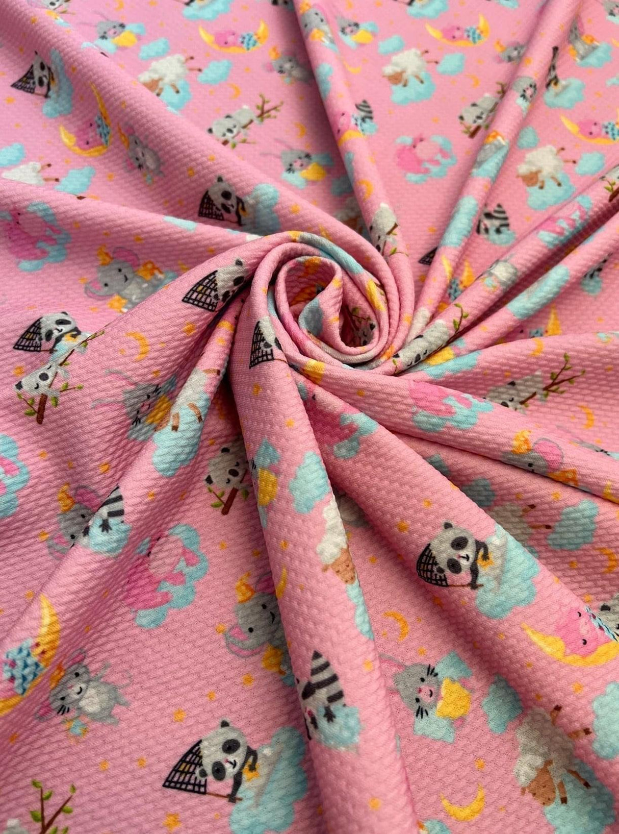 Baby Pink Printed Knit