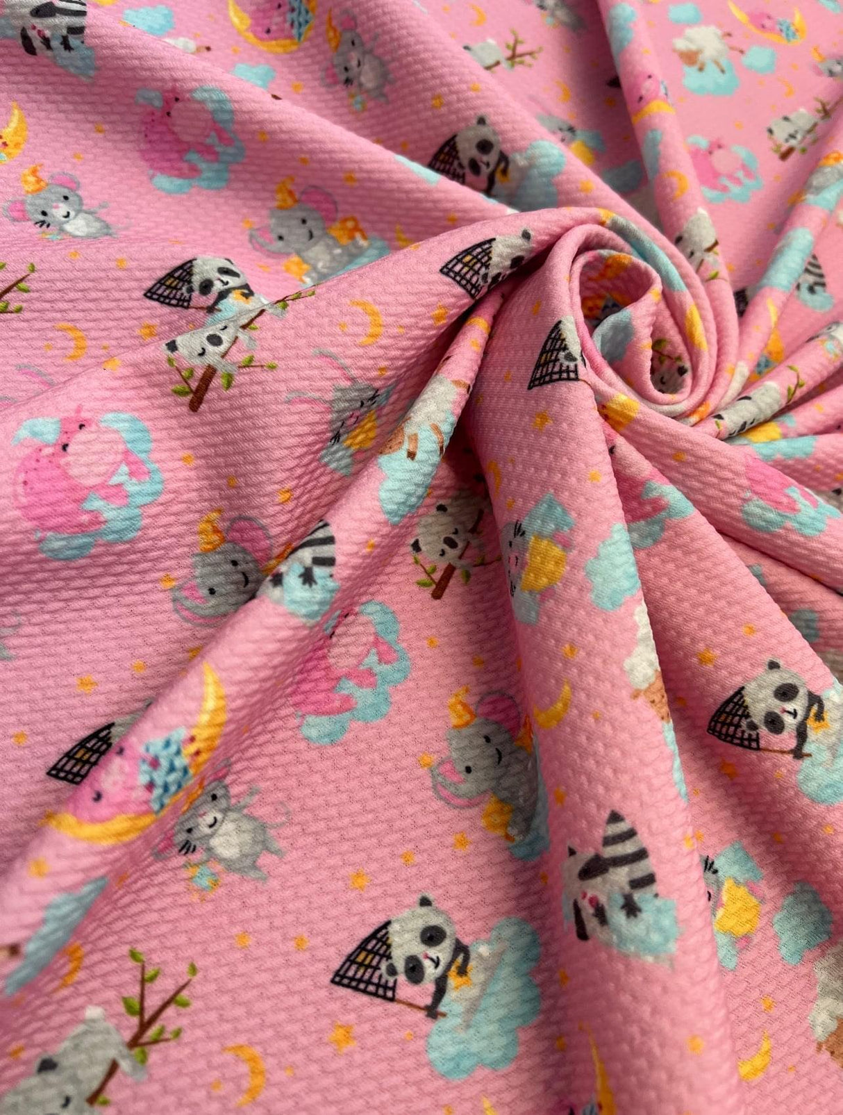 Baby Pink Printed Knit