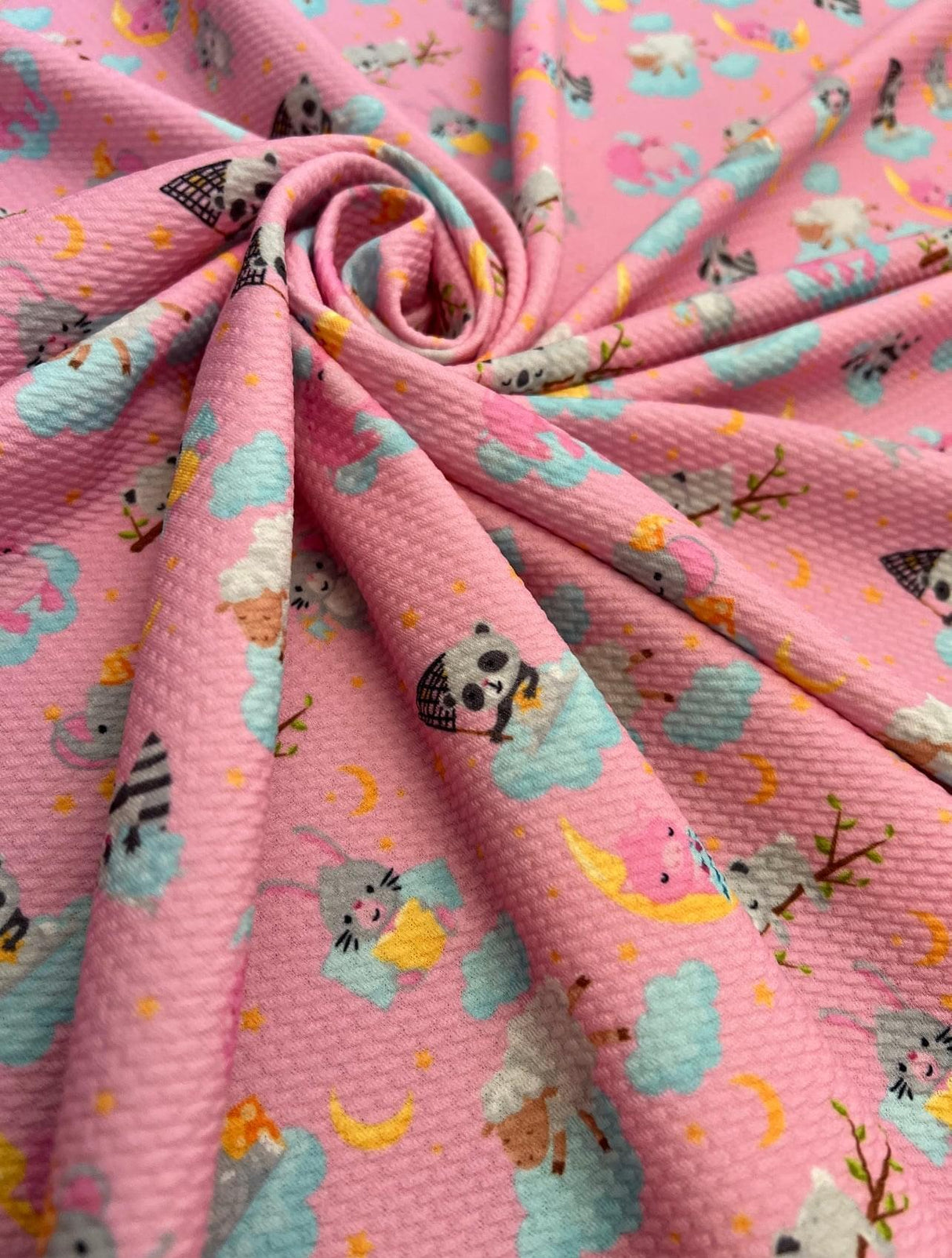 Baby Pink Printed Knit