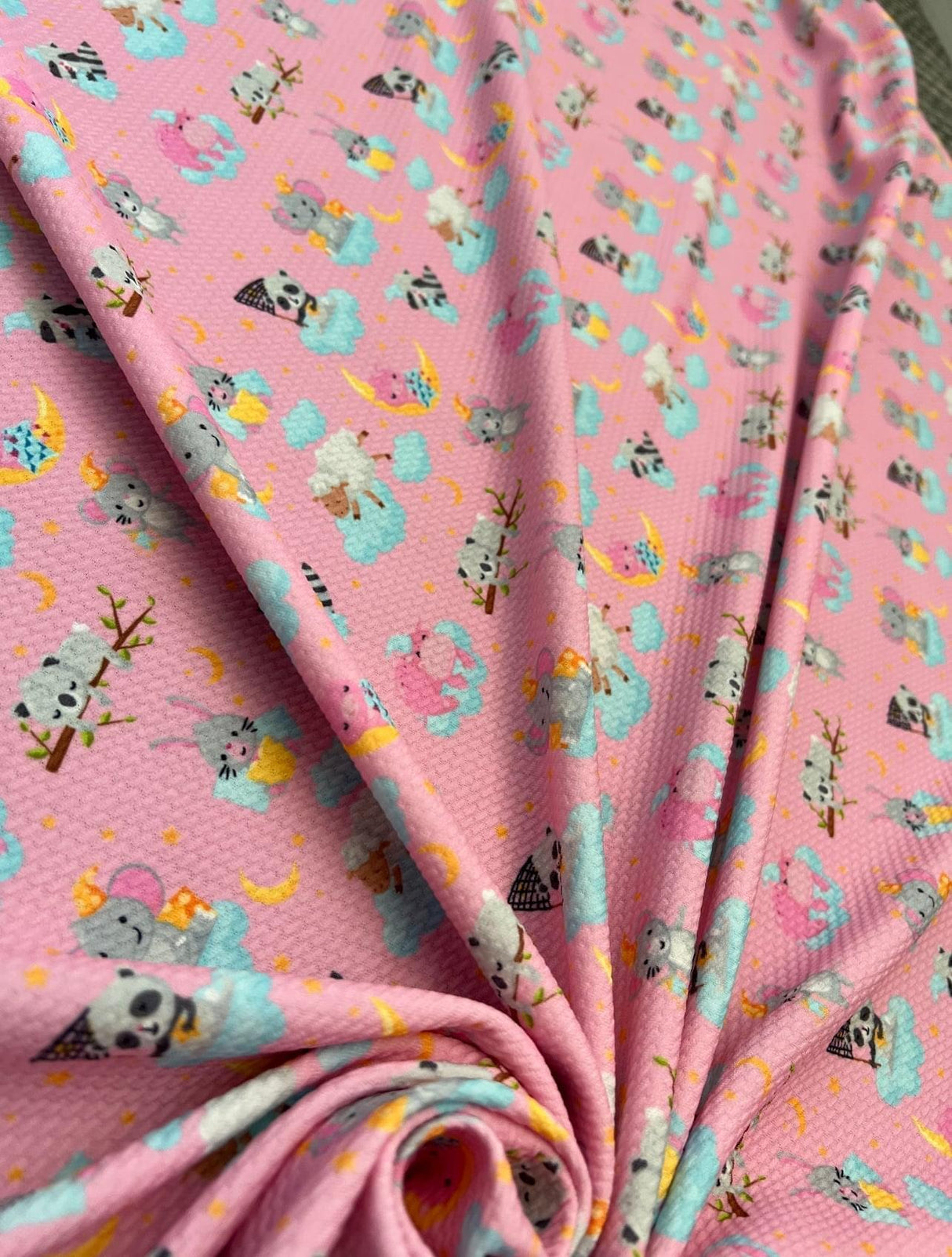 Baby Pink Printed Knit