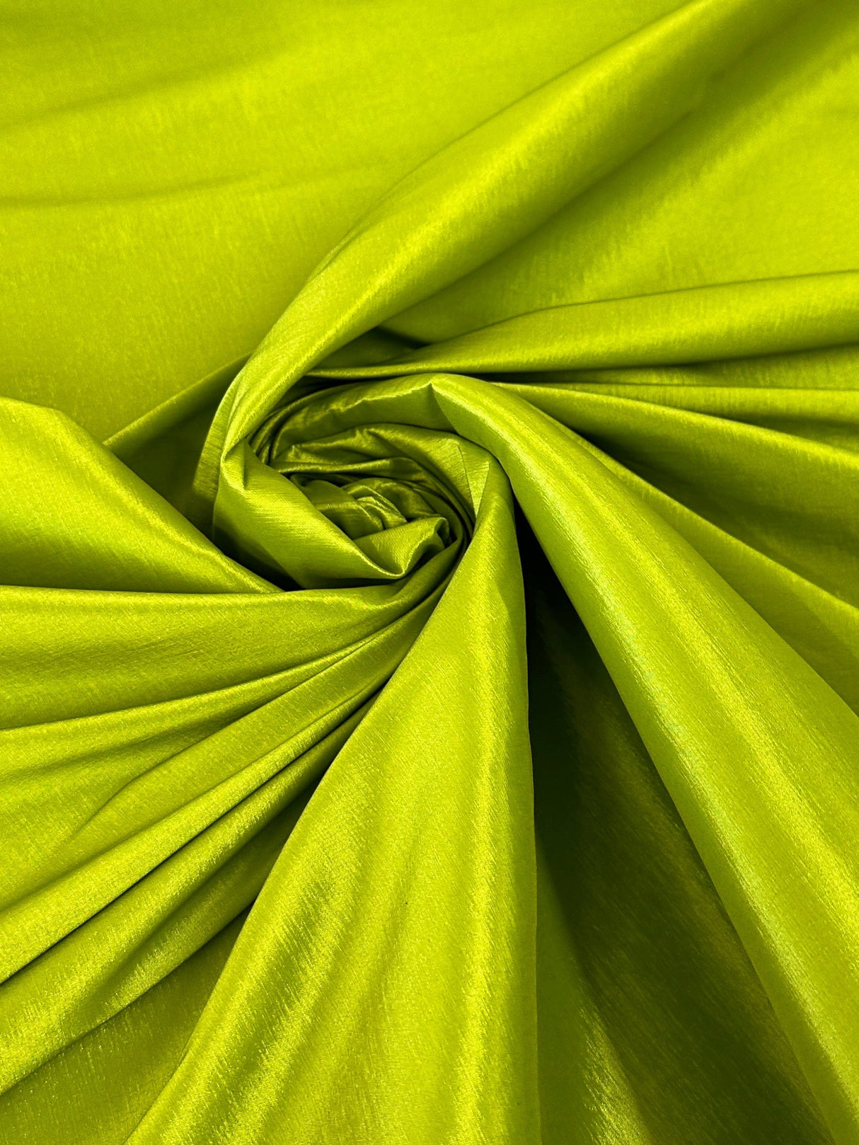 Stretch Taffeta Lime Green