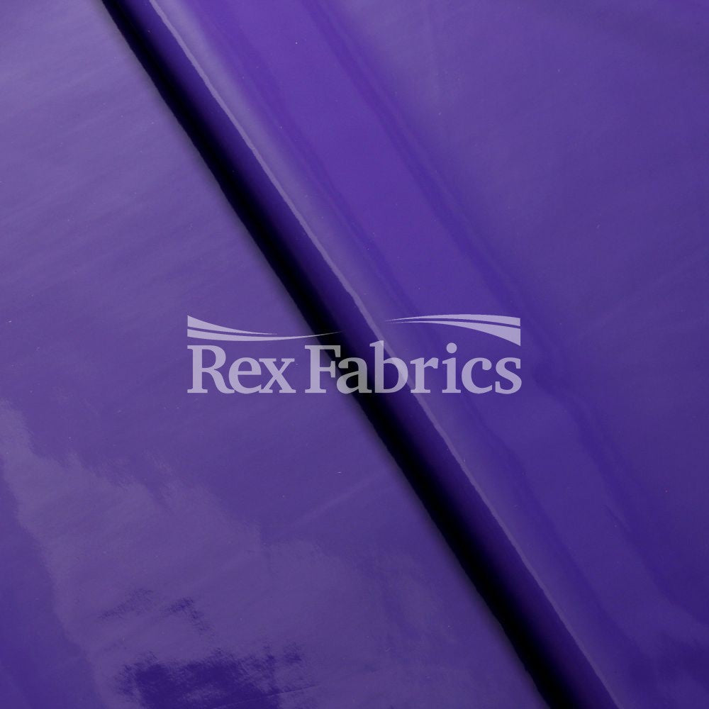 Liquid Vinyl Polyester Spandex Fabric - Multiple Colors, High-Gloss Finish, 58-60" Width, 200 GSM (1 Yard)