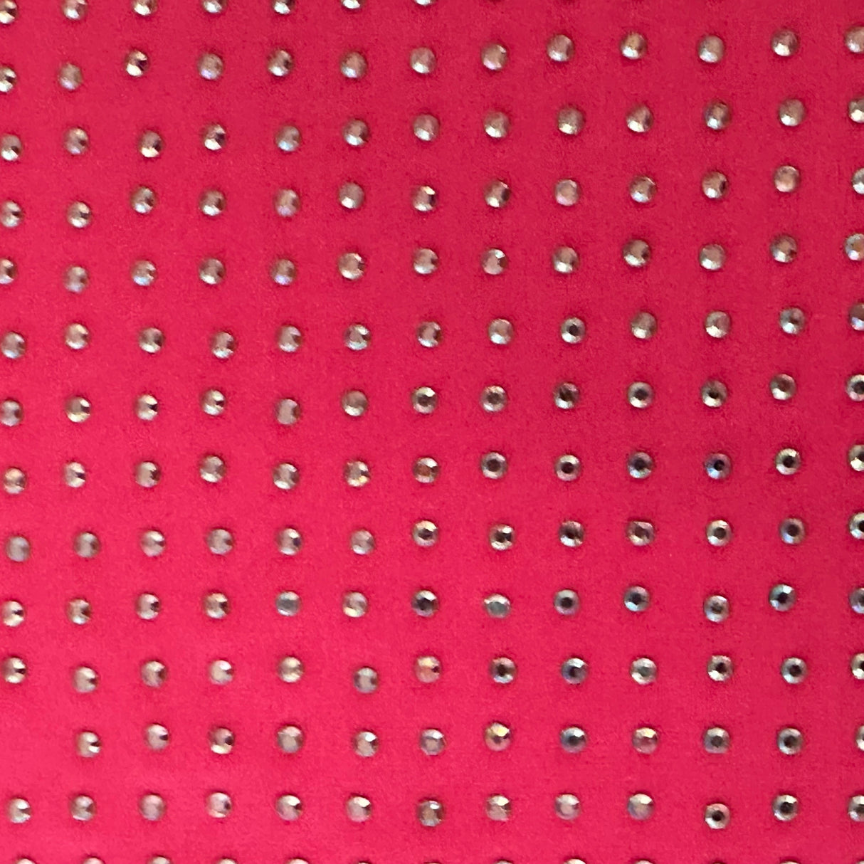 Rhinestone 4-Way Stretch Polyester Spandex Fabric