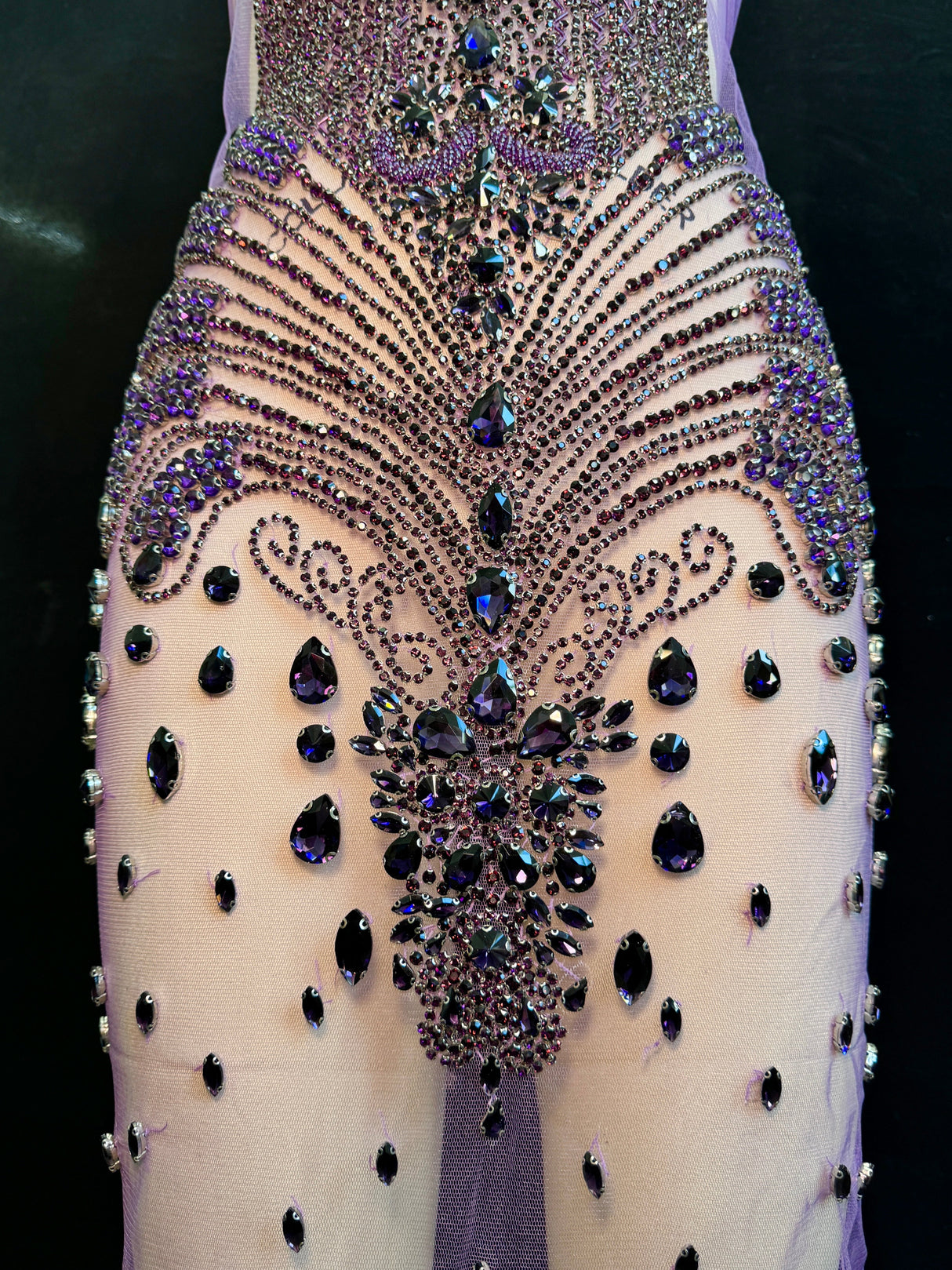 Rhinestone Bodice Applique