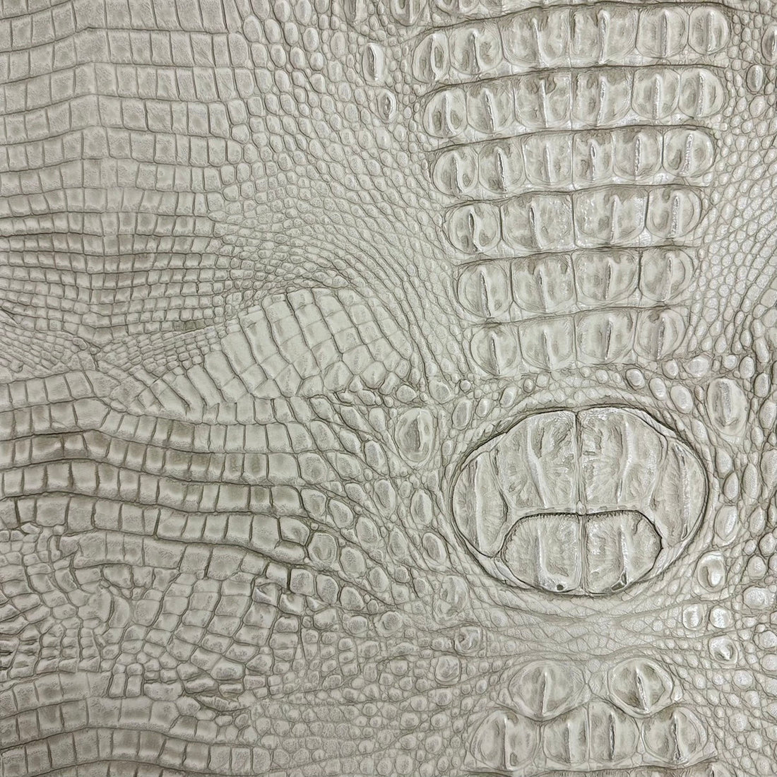 Mugger Two Tone Gator Vinyl Faux Leather Fabric, 56” Wide, for Handbags, Crafts & Upholstery