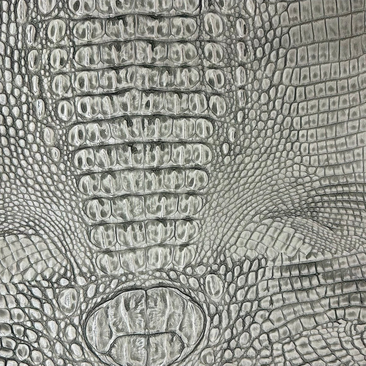 ১ গজ মাগার টু টোন গেটর ফক্স লেদার ভিনাইল ফ্যাব্রিক