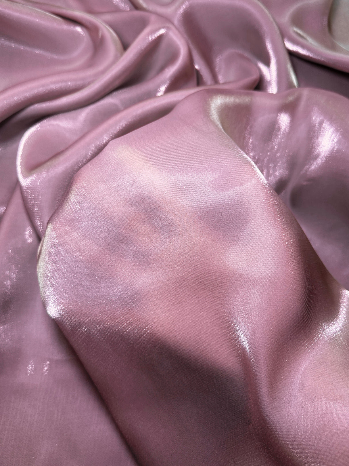 Liquid Shimmery Chiffon Mauve
