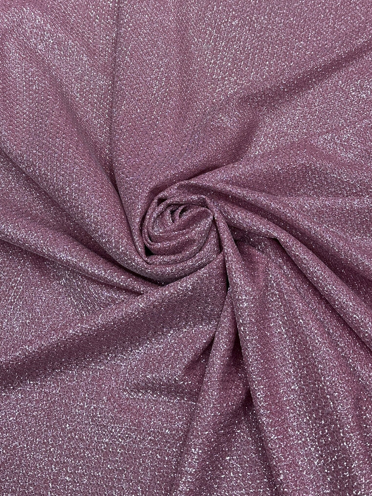 Shimmery Metallic Brocade Pink