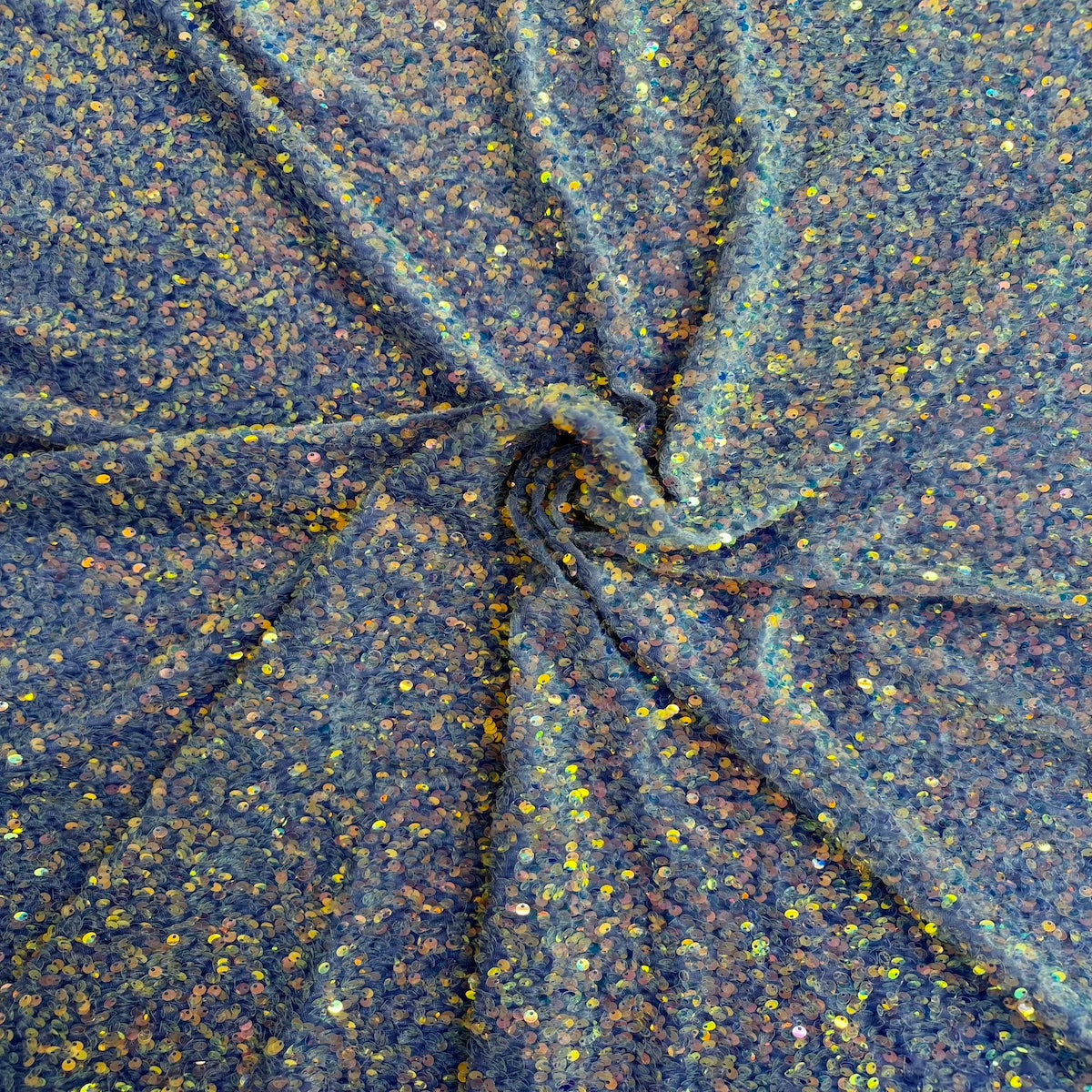 Sequins Embroidered Stretch Velvet Rodeo Fabric - 100 Percent Polyester Fabric, 2-Way Stretch, 60" Width, Sequins 54" Width, Multiple Colors (1 Yard)