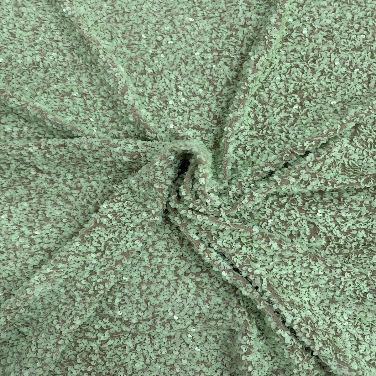 Stretch Velvet Sequin Rodeo Fabric