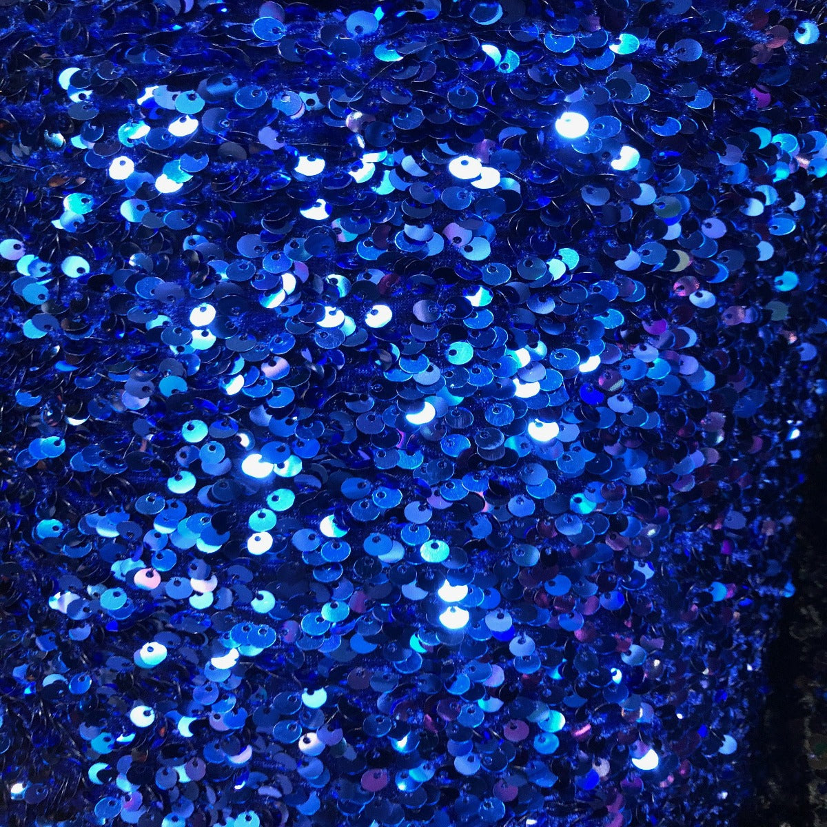 Stretch Velvet Sequin Rodeo Fabric