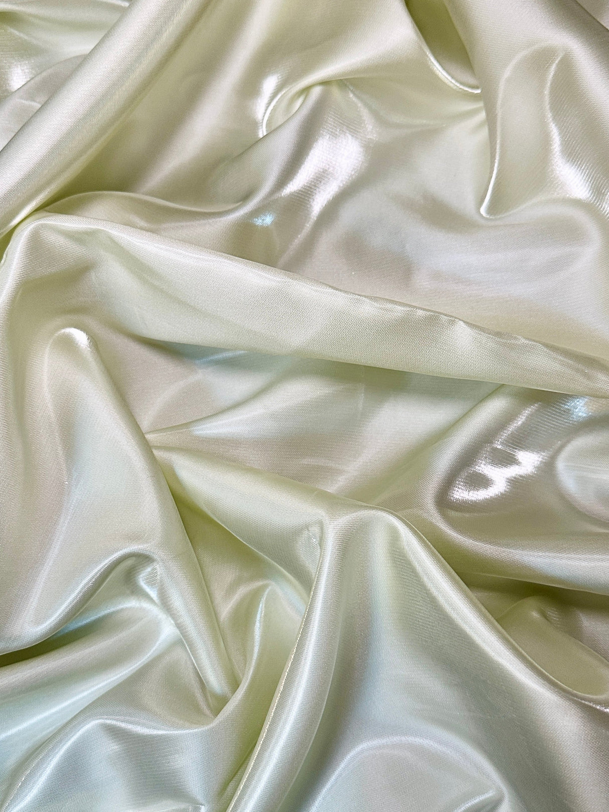 Liquid Bridal Satin Ivory Pearl