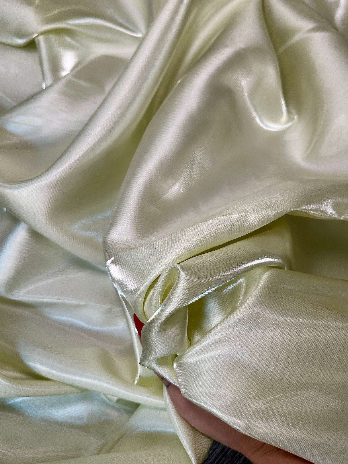 Liquid Bridal Satin Ivory Pearl
