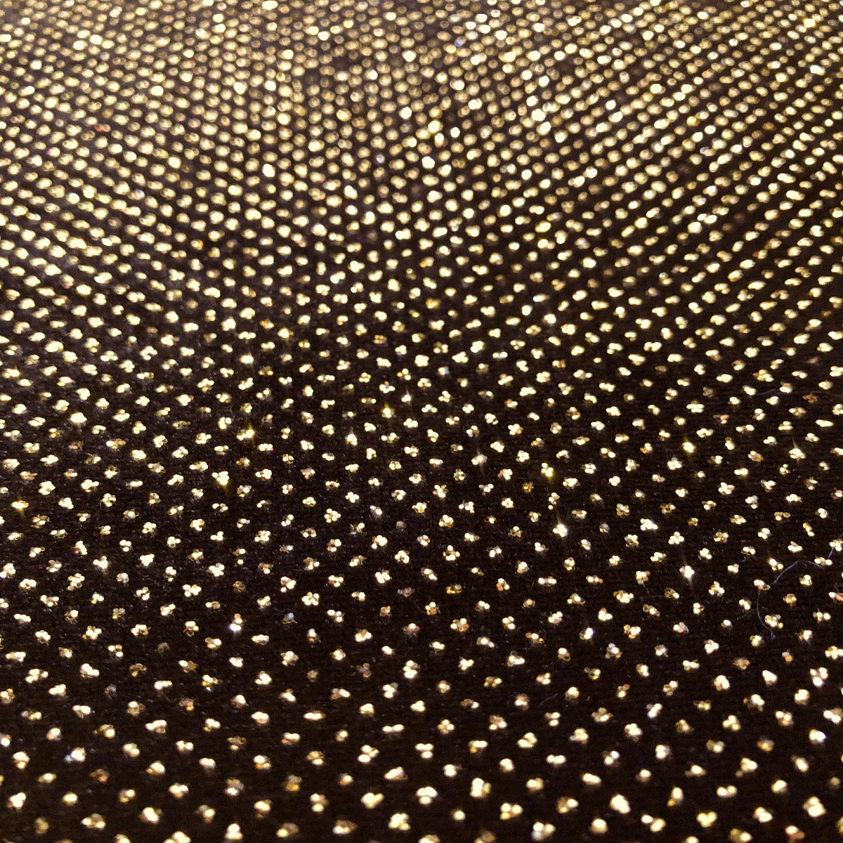 Sparkle Glitter Lurex Stretch Velvet Fabric - Iridescent Silver, Glitter Dots, 54" Width (1 Yard)