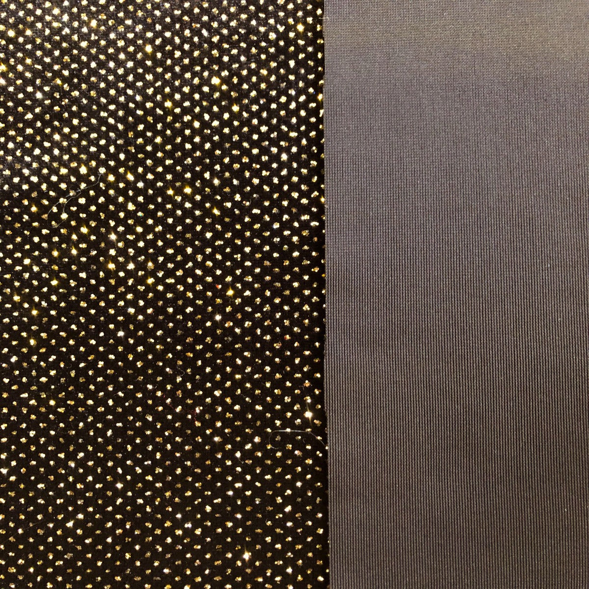 Sparkle Glitter Lurex Stretch Velvet Fabric - Iridescent Silver, Glitter Dots, 54" Width (1 Yard)