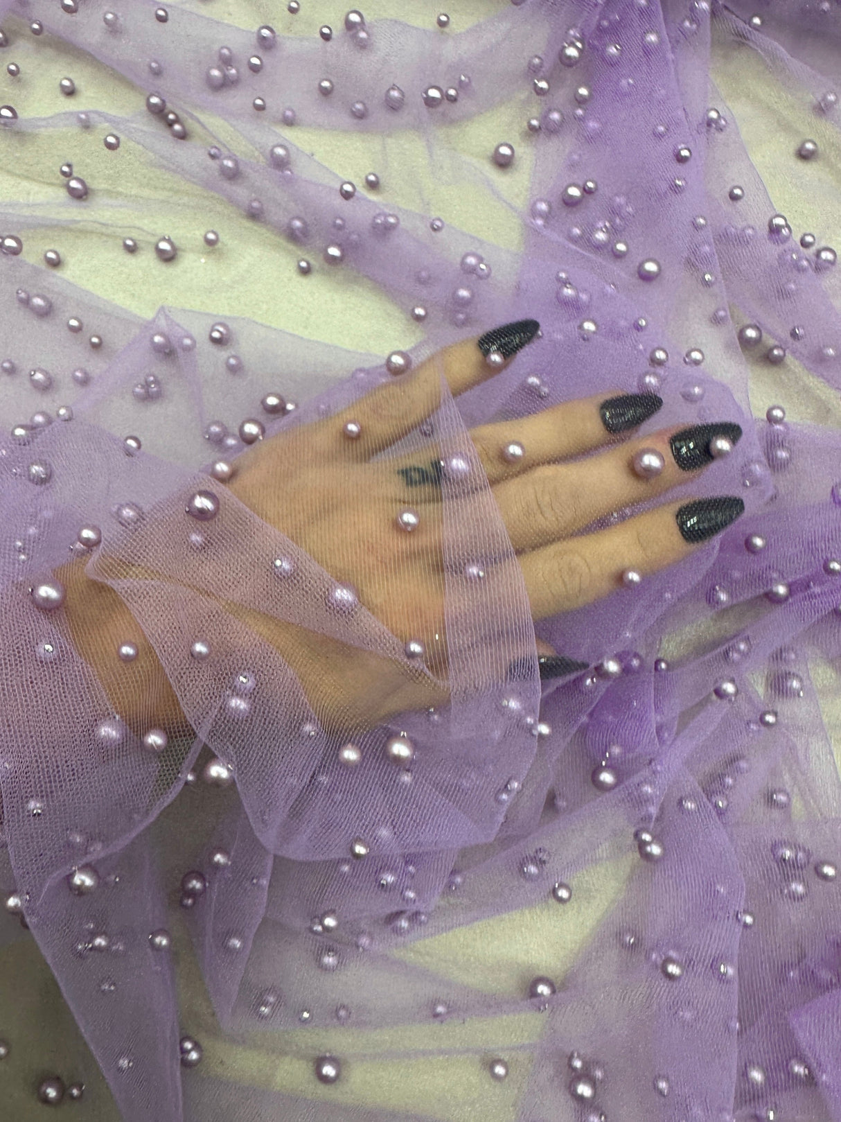 Pearl Tulle Lavender