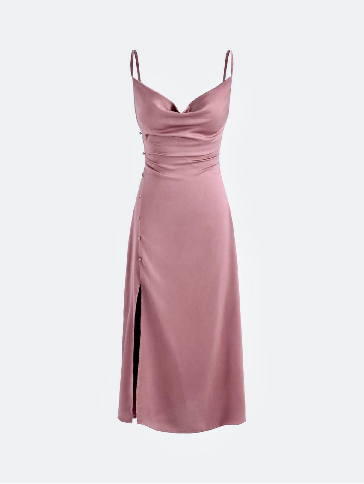 Shiny Nylon Spandex Blush Pink