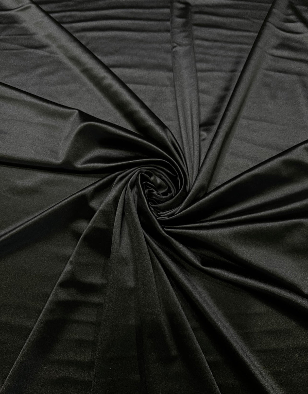 Shiny Nylon Spandex Black