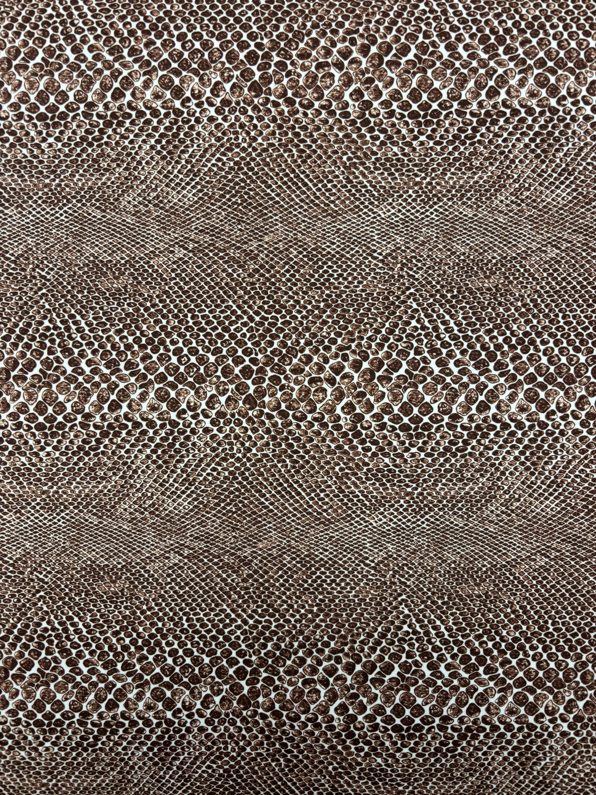 Snake Print Polyester Spandex Fabric - Snake Print, 58"/60" Width (1 Yard)