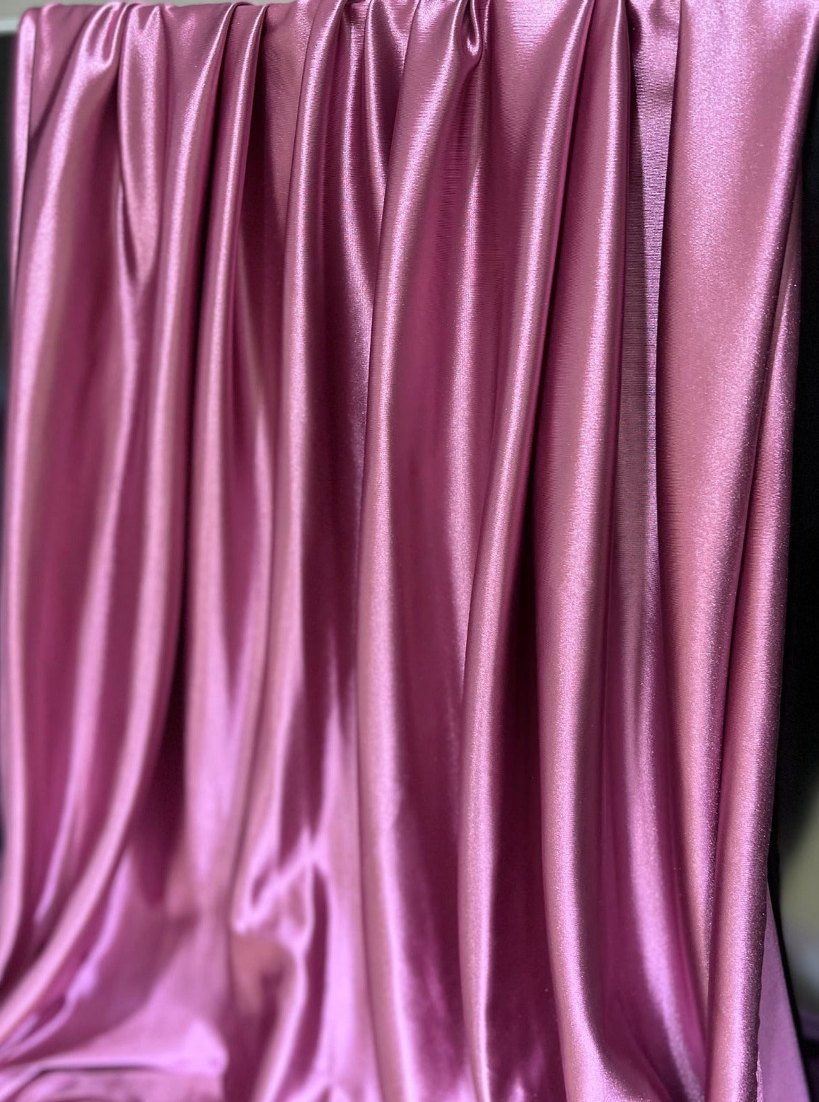 Shiny Nylon Spandex Mauve