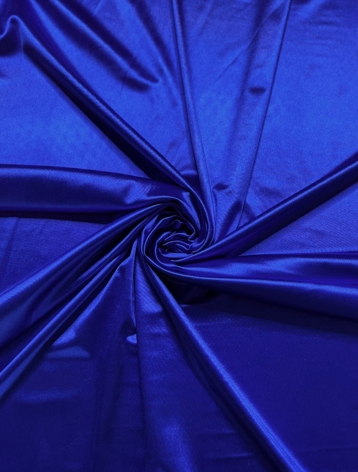 Shiny Nylon Spandex Royal Blue