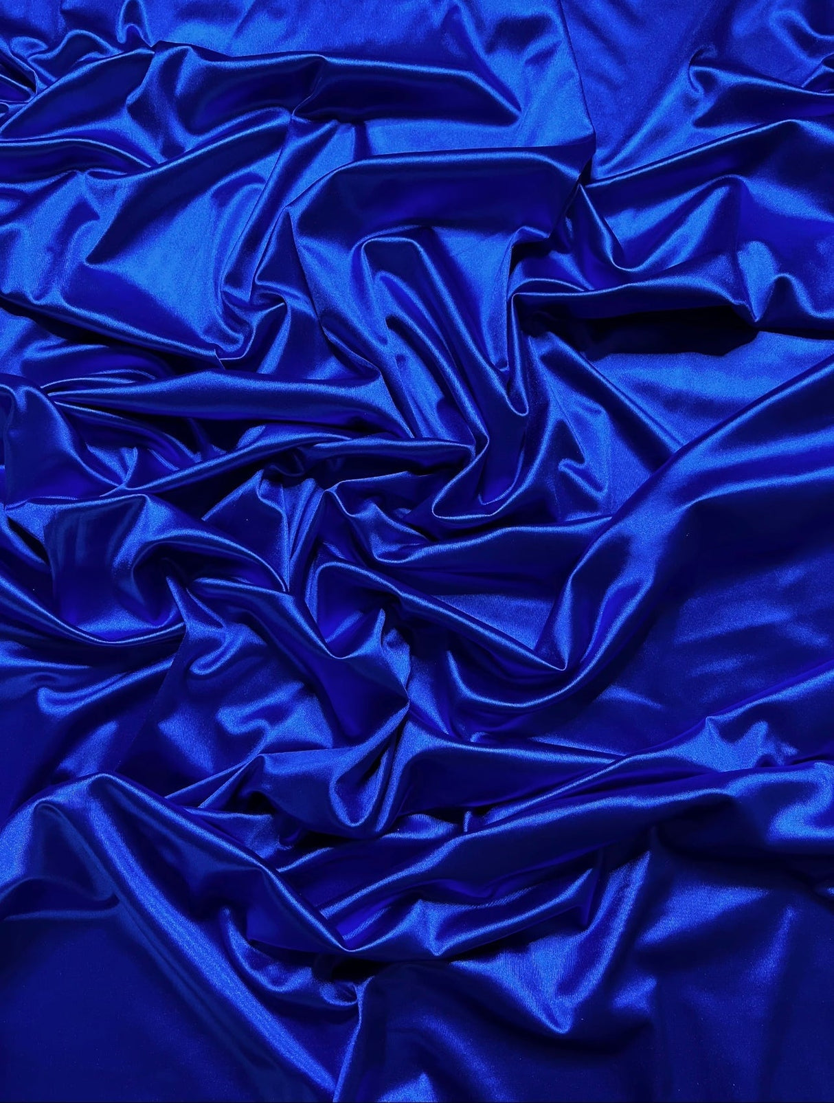 Shiny Nylon Spandex Royal Blue