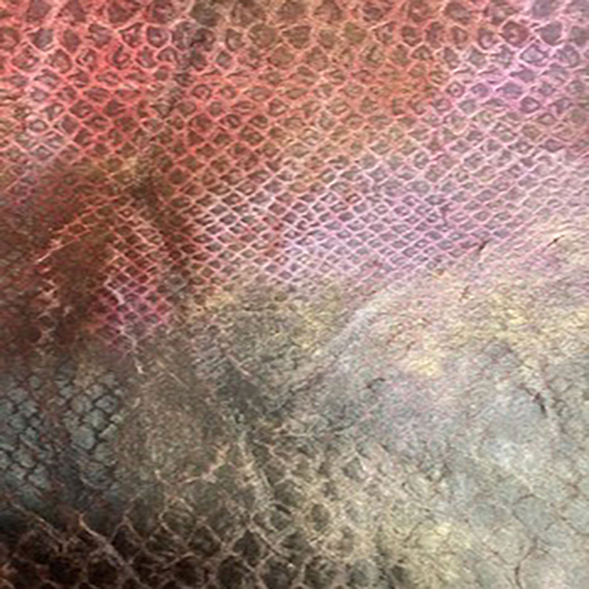 Polyester Spandex Medusa Velvet Foiled Fabric