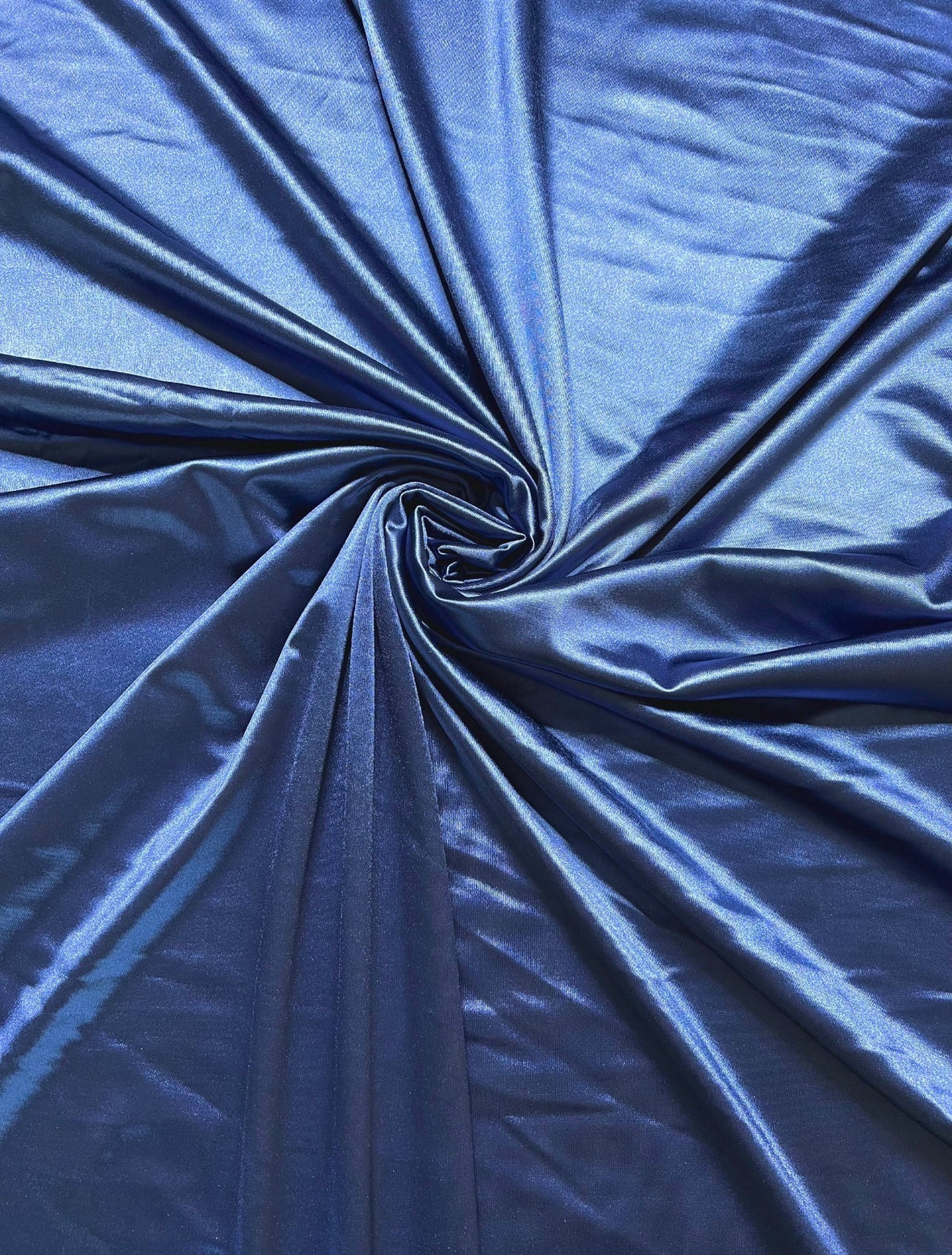 Shiny Denim Nylon Spandex