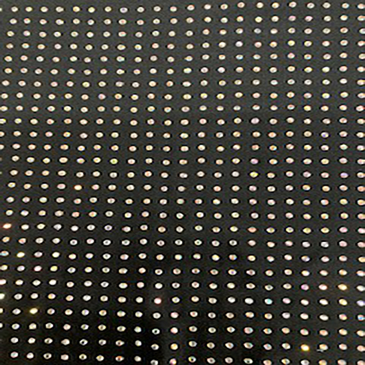 Rhinestone 4-Way Stretch Polyester Spandex Fabric