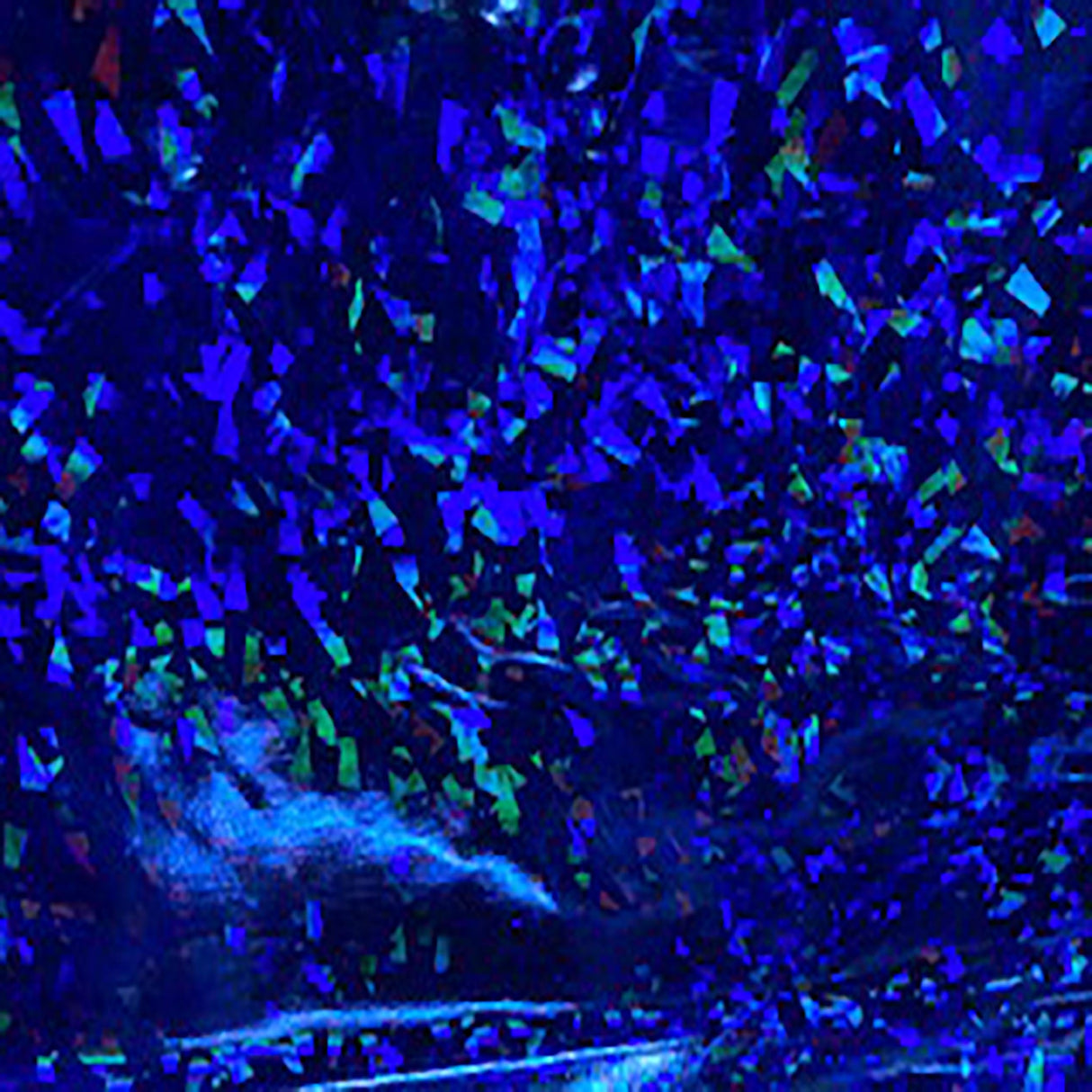 Hologram Vinyl Spandex Broken Glass Fabric 60"