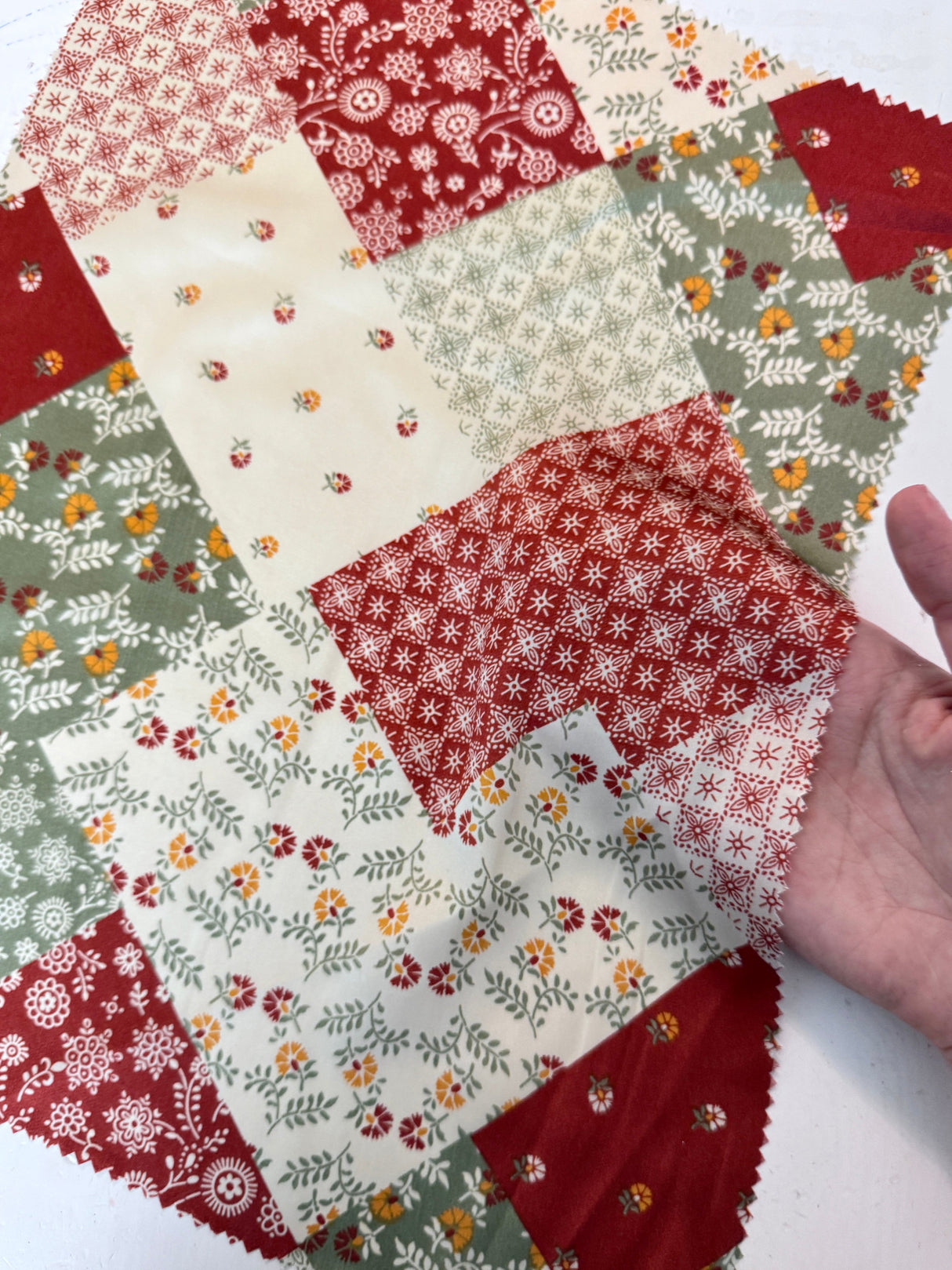 Printed Satin Floral Multicolor