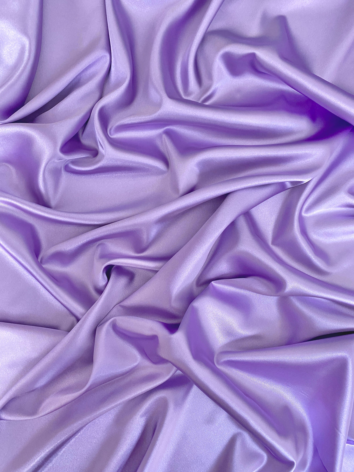 Lavender Silky Stretch Satin