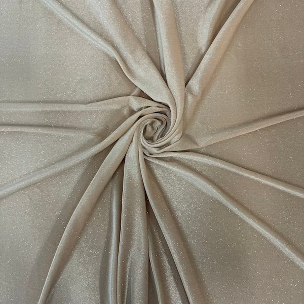 1 Yard Stretch Glitter Velvet Spandex Fabric 60" Wide Soft Shine Fabric for Cosplay & Crafts