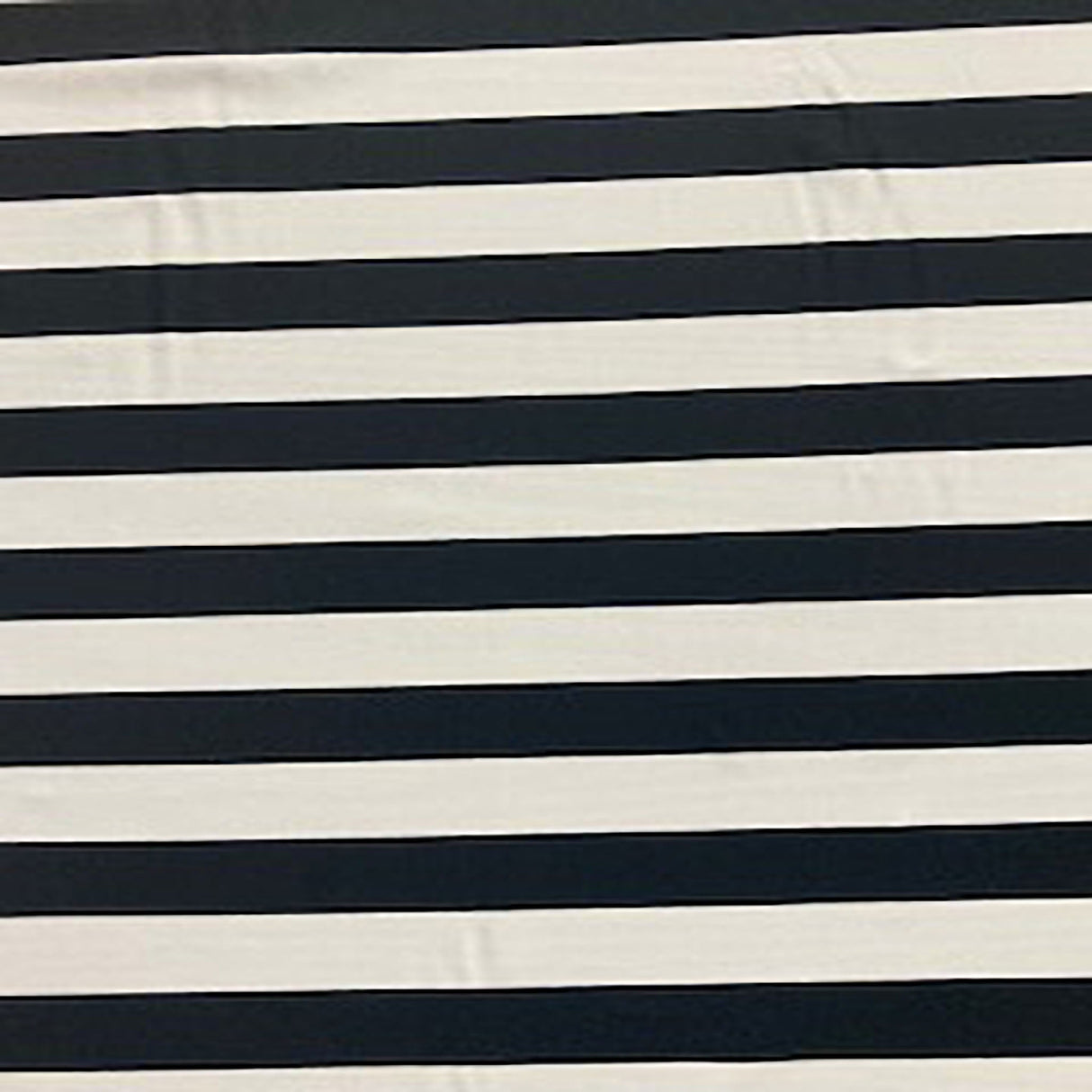 Nylon Spandex Stripe Fabric 1" Black White 60"