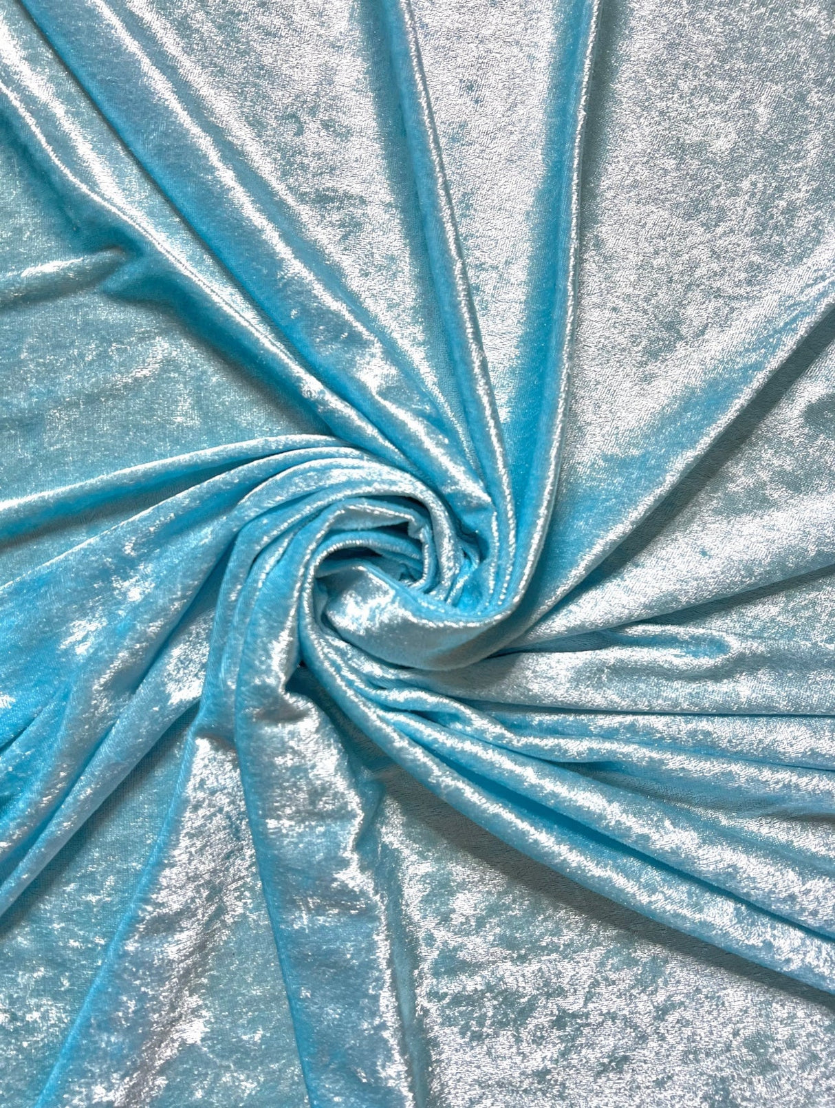 Turquoise Stretch Velvet