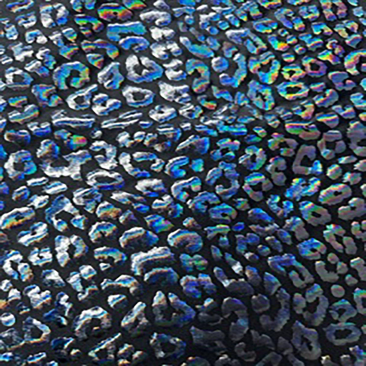 Nylon Spandex Cheetah Hologram Fabric 60"