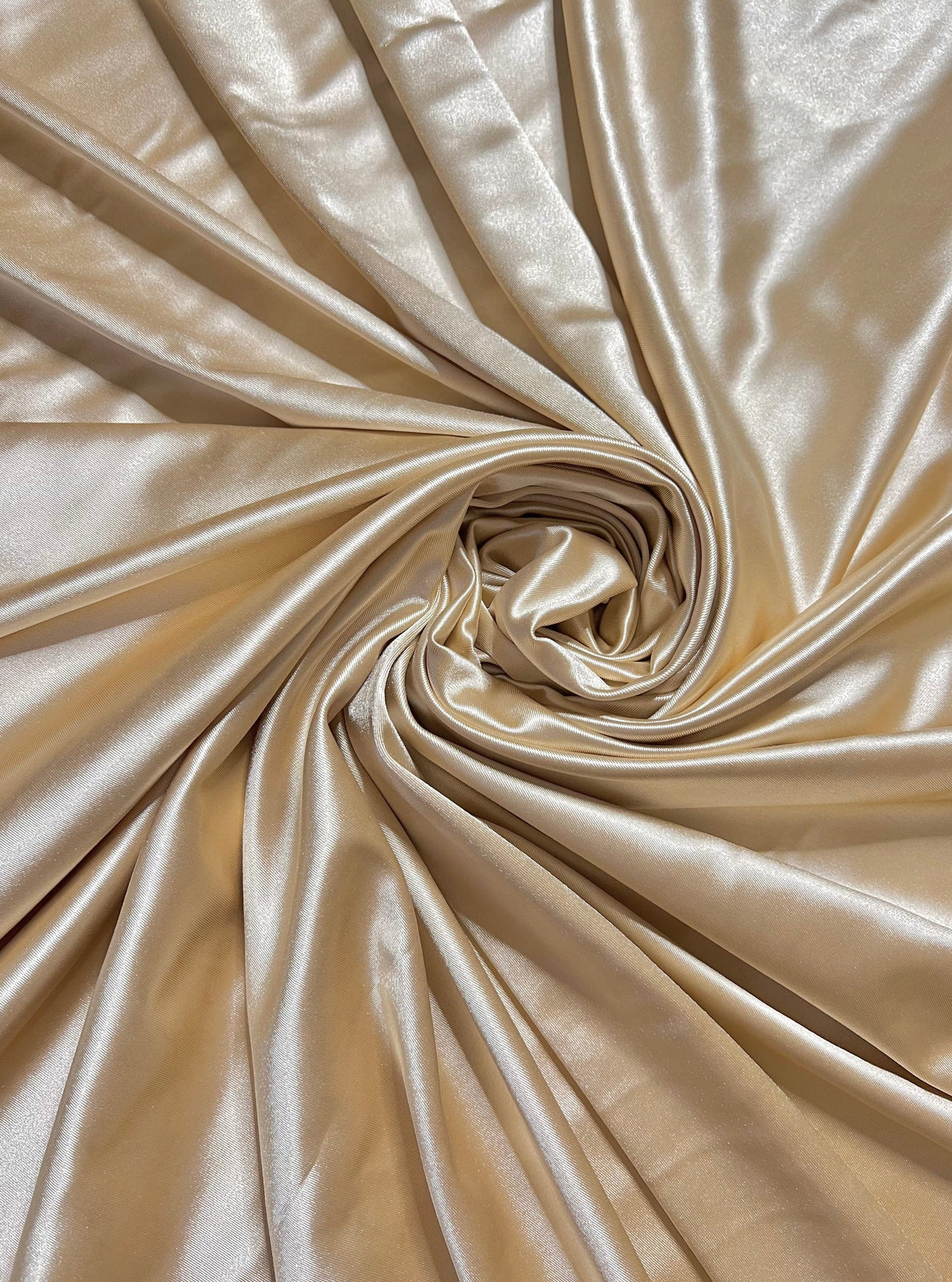 Shiny Nylon Spandex Taupe